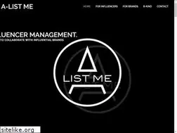 Sites similar to a-listme.com