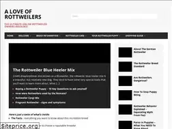 Sites similar to a-love-of-rottweilers.com