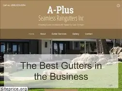 Sites similar to a-plusraingutters.com