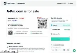 Sites similar to a-pm.com