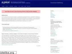Sites similar to a-priori.eu