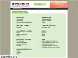 Sites similar to a-seznam.cz