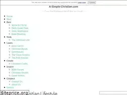 Sites similar to a-simple-christian.com