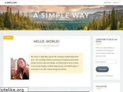 Sites similar to a-simple-way.com