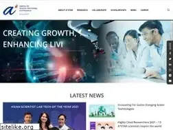 Sites similar to a-star.edu.sg