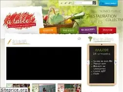 Sites similar to a-table-arles.fr