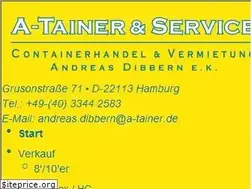 Sites similar to a-tainer.de