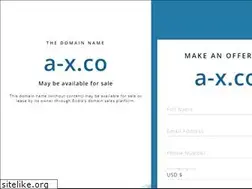 Sites similar to a-x.co