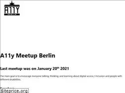 Sites similar to a11y-meetup-berlin.de