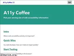 Sites similar to a11y.coffee