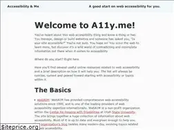 Sites similar to a11y.me
