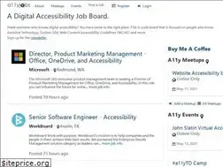 Sites similar to a11yjobs.com