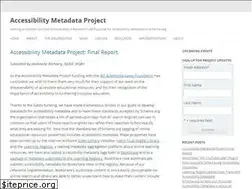 Sites similar to a11ymetadata.org