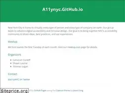 Sites similar to a11ynyc.com