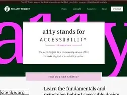 Sites similar to a11yproject.com