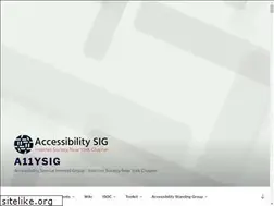 Sites similar to a11ysig.org