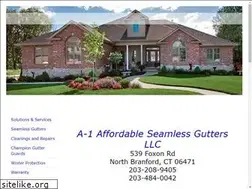Sites similar to a1affordableseamlessgutters.com