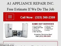 Sites similar to a1appliancerepair.co