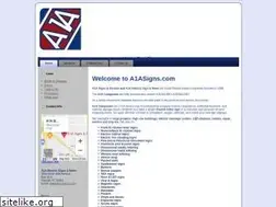 Sites similar to a1asigns.com
