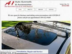 Sites similar to a1autosunroofs.com