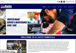 Sites similar to a1autotemecula.com