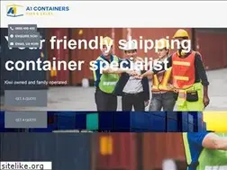 Sites similar to a1containers.co.nz