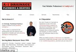 Sites similar to a1drainage.com