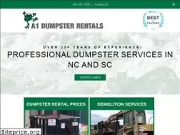 Sites similar to a1dumpsterrentals.com