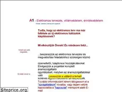 Sites similar to a1elektromostervezes.hu