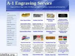 Sites similar to a1engravingservice.com