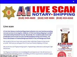 Sites similar to a1livescannotaryshipping.com