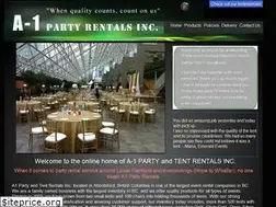 Sites similar to a1partyrentals.ca