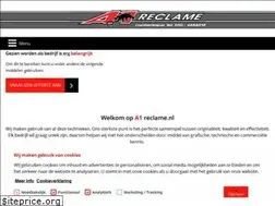 Sites similar to a1reclame.nl