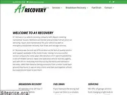Sites similar to a1recovery.org