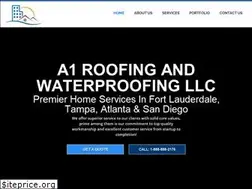 Sites similar to a1roofandwaterproof.com