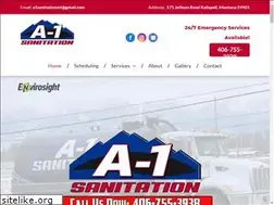 Sites similar to a1sanitationmt.com