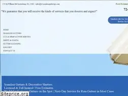 Sites similar to a1seamlessgutterspa.com