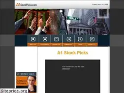 Sites similar to a1stockpicks.com