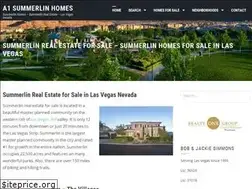 Sites similar to a1summerlinhomes.com