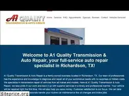 Sites similar to a1transmissionrichardson.com