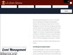 Sites similar to a2zeventssolutions.com