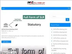 Sites similar to a2zfullformlist.com