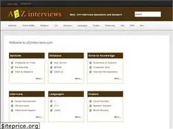 Sites similar to a2zinterviews.com