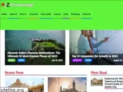 Sites similar to a2zknowledge.co.in