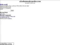 Sites similar to a2zofnaturalremedies.com