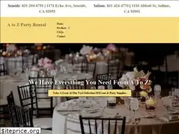 Sites similar to a2zpartyrental.com
