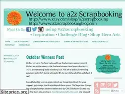 Sites similar to a2zscrapbookingblog.com