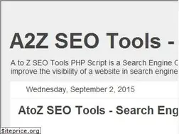 Sites similar to a2zseotools.blogspot.com