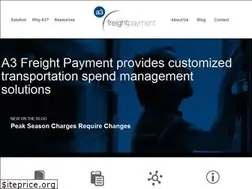 Sites similar to a3freightpayment.com