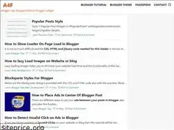 Sites similar to a4f.blogspot.com